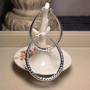 Sterling Hoop Earrings